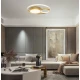 LED Φωτιστικό Οροφής Χρυσό 36W Karon VIOKEF