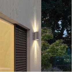 Απλίκα Από Τσιμέντο H:180 1x GU10 IP65 Kithnos - Viokef