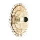 Φωτιστικό Οροφής - Τοίχου Από Rattan Ø30cm 1x E27 70W max LETA - Viokef