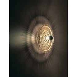 Φωτιστικό Οροφής - Τοίχου Από Rattan Ø30cm 1x E27 70W max LETA - Viokef