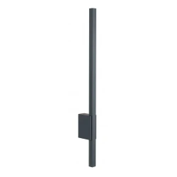 LED Απλίκα Αλουμινίου σε Ανθρακί 12,4W IP54 LIAM - VIOKEF
