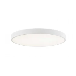LED Πλαφονιέρα Λευκή D:600 67W 3000K-4000K Madison - VIOKEF