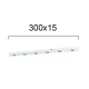 Linear Antiglare για Λευκή Μαγνητική Ράγα L300 Slim Magnetic Dimmable Viokef