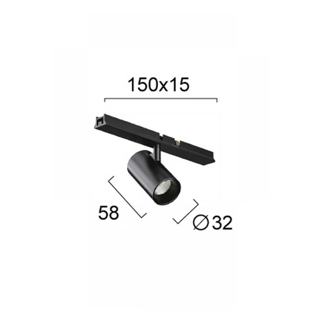 Σποτ Track 5W Slim Magnetic - Viokef