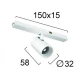 Σποτ Track 5W Λευκό Slim Magnetic - Viokef