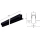 Μαγνητικό Track Rail Χωνευτό Trimless 2 ΜΕΤΡΩΝ με Tάπες και Κάλυμμα Viokef