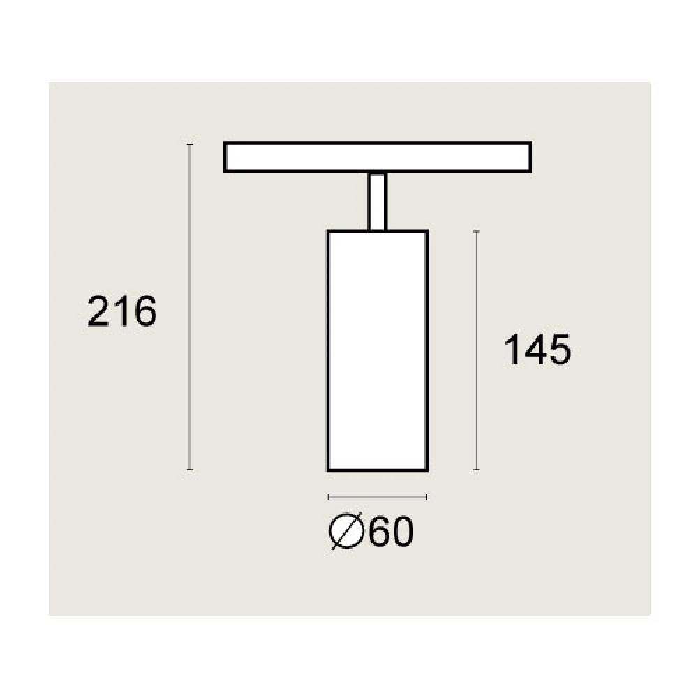 SPOT 10W MAGNETIC Μαύρο 48VDC CRI>90 UGR<19 (Dimmable)  - VIOKEF