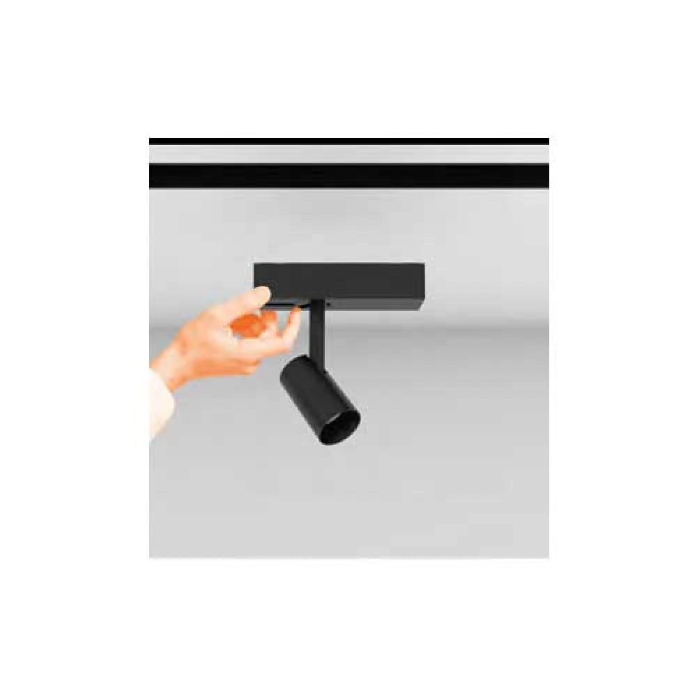 SPOT 10W MAGNETIC Μαύρο 48VDC CRI>90 UGR<19 (Dimmable)  - VIOKEF