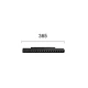 Γραμμικό Οροφής (Track) MAGNETIC LED 21W Μαύρο 48VDC CRI>83 UGR<15 Dimmable - VIOKEF