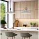 LED Κρεμαστό Φωτιστικό Μονόφωτο 5W D:300 Mervin - Viokef