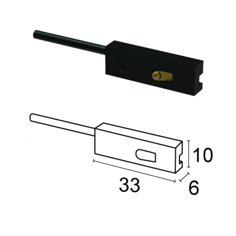 Ρευματοδότης Μαγνητικής Ράγας Micro Magnetic 24V Viokef