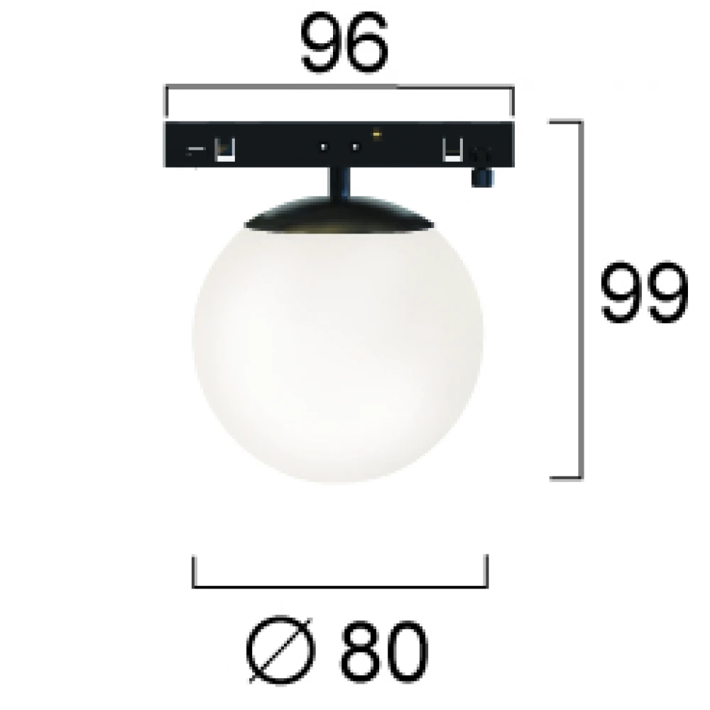 Φωτιστικό για Μαγνητική Ράγα Micro Magnetic CRI 91 - Viokef