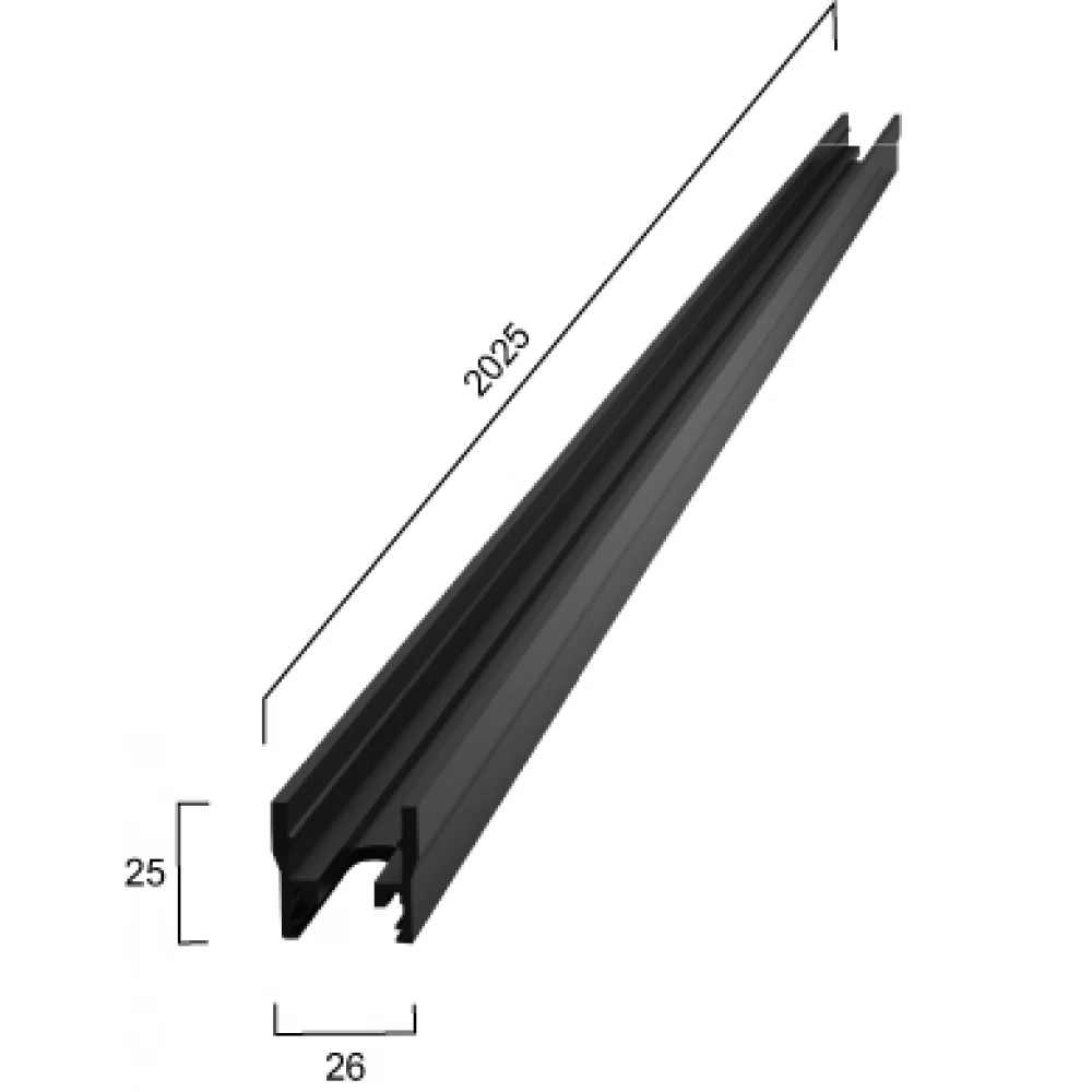 Track Rail 2m IP65 Novo - Viokef