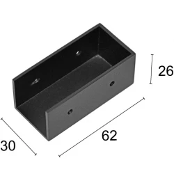 Τάπα Μαύρη για Ράγα IP65 Novo - Viokef