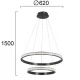 LED Κρεμαστό Φωτιστικό D:620 48W Oriana VIOKEF