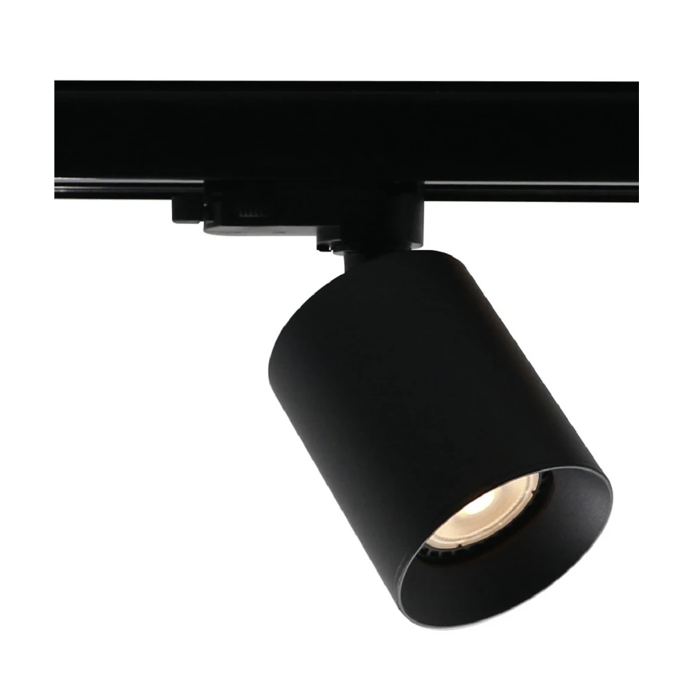 Σποτ Ράγας Μαύρο Τριφασικό 1xGU10 POSTO VIOKEF