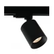Σποτ Ράγας Μαύρο Τριφασικό 1xGU10 POSTO VIOKEF