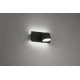 LED Μεταλλική Απλίκα Σε Μαύρο Με Δύο Διακόπτες 6W + 12W SAM - VIOKEF