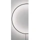 LED Απλίκα Στρογγυλή Μαύρη 28W SHADOW - Viokef