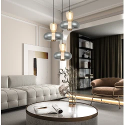 LED Κρεμαστό Φωτιστικό 3/Φωτο 23W Sirel - Viokef
