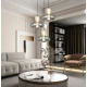LED Κρεμαστό Φωτιστικό 3/Φωτο 23W Sirel - Viokef