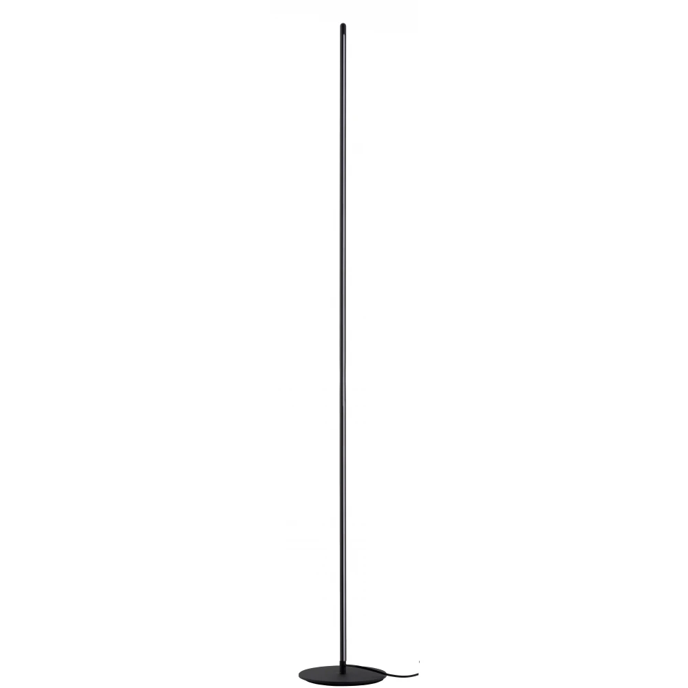 LED Φωτιστικό Δαπέδου Αλουμίνιου Μαύρο 25W SPEED - VIOKEF