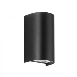 Απλίκα Μαύρη PC/ABS IP65 2xGU10 SPIRIT Viokef