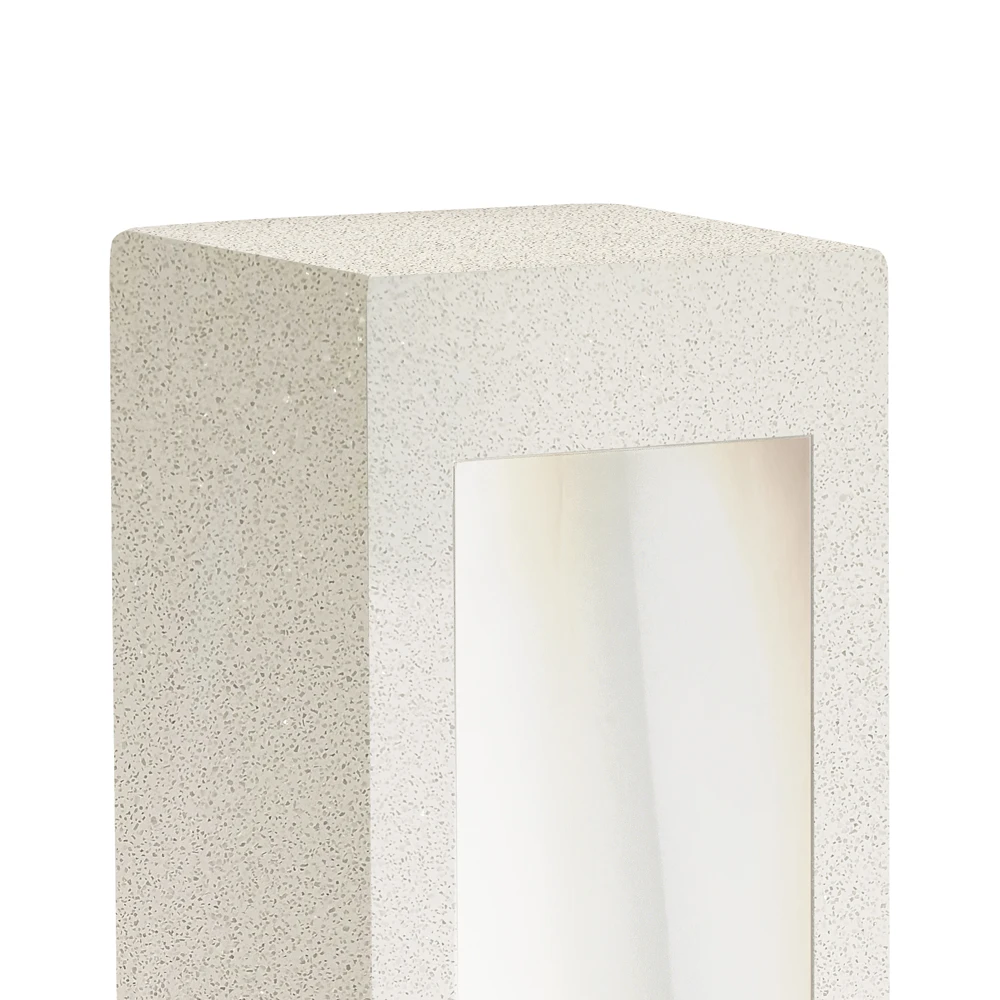 Στήλος Κήπου H:380 Μπεζ LED 6W IP65 Style Viokef