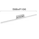 Απλίκα Ρυθμιζόμενη LED Μπάνιου Χρώμιο 18.4W IP44 SUNNY - VIOKEF