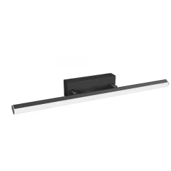 Απλίκα Ρυθμιζόμενη LED Μπάνιου Μαύρη 18.4W IP44 SUNNY - VIOKEF