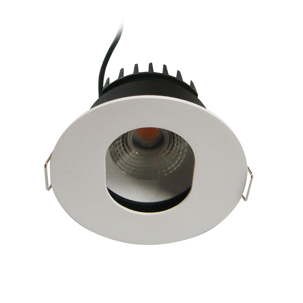 Λευκή Pin Hole Βάση -Απαιτείται LED Module - TOP-SPOT Viokef