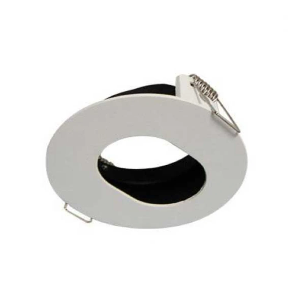 Λευκή Pin Hole Βάση -Απαιτείται LED Module - TOP-SPOT Viokef