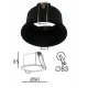 Βαθιά Adjustable Στρογγυλή Βάση Σε Λευκό Χρώμα -Απαιτείται LED Module - TOP-SPOT Viokef