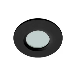 Σποτ Χωνευτό Αδιάβροχο IP44 Round Viki Σε Μαύρο Χρώμα VIOKEF