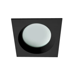 Σποτ Χωνευτό Αδιάβροχο IP44 Square Yan Σε Μαύρο Χρώμα VIOKEF