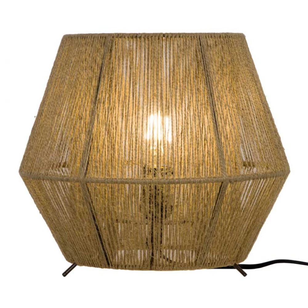 Πορτατίφ Με Κορδόνι Μπεζ 1xE27 ZAIRA VIOKEF