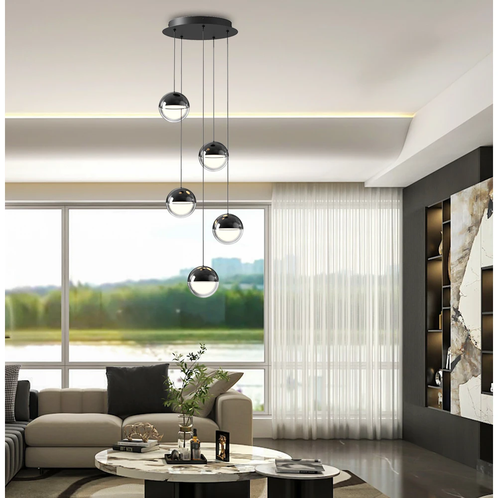 LED Κρεμαστό Φωτιστικό 5/Φωτο 30W CRI 93 Zirea - Viokef