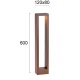 LED Στήλος Κήπου H:600 10W IP65 Zoro - Viokef