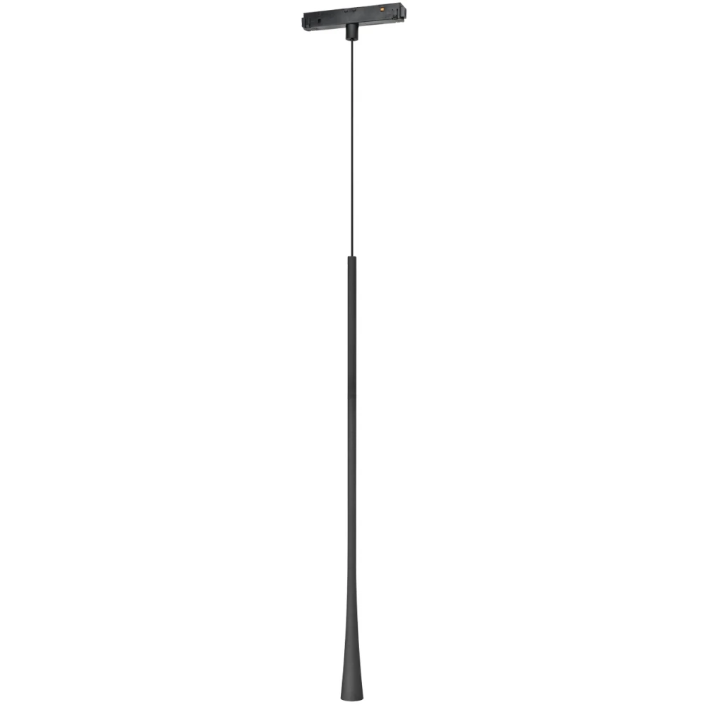 Μονόφωτο Μαύρο για Μαγνητική Ράγα Magnetic 6W 48VDC - VIOKEF