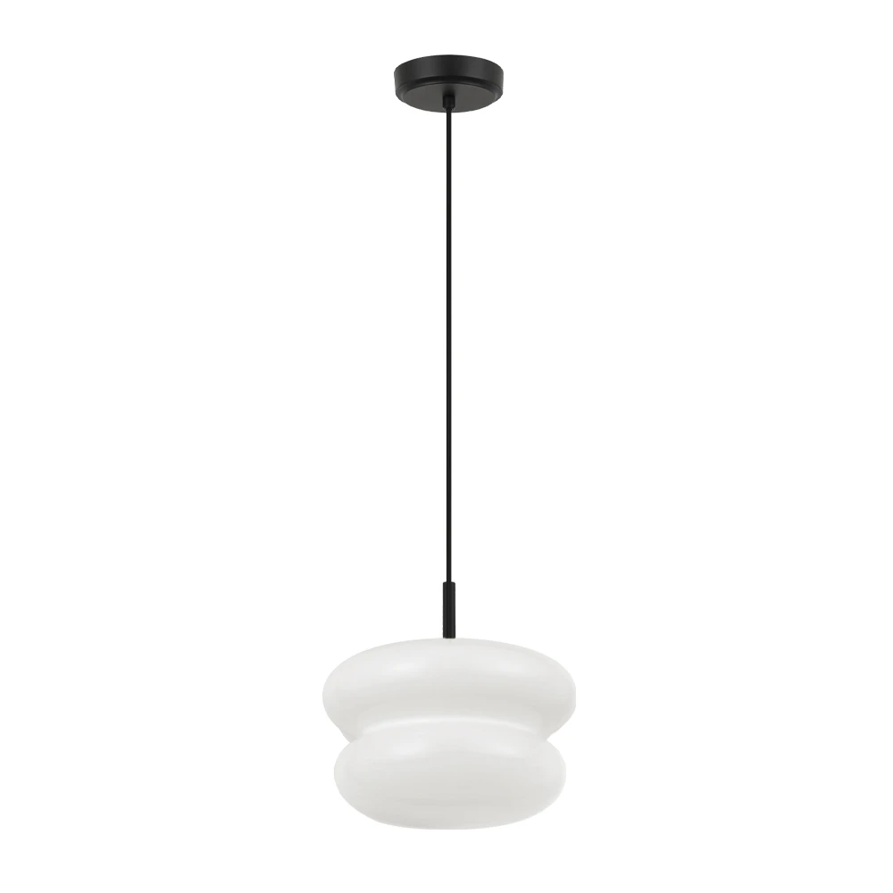 LED Μονόφωτο Φωτιστικό Λευκό 1 x E27 D:320 Debora Viokef