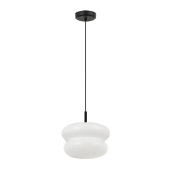 LED Μονόφωτο Φωτιστικό Λευκό 1 x E27 D:320 Debora Viokef