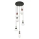 Led Κρεμαστό Φωτιστικό 5/Φωτο Luxe 27W 3000K Gemma - Viokef