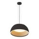 LED Μονόφωτο Φωτιστικό Μαύρο 50W Dimmable 3000K Alensa Viokef
