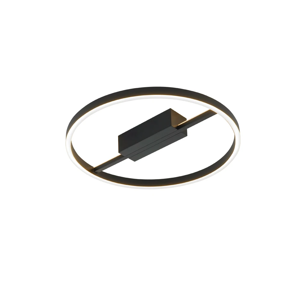 LED Οροφής Μαύρο 29W 3000K L:415 Non-Dimmable Malvina - Viokef