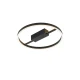 LED Οροφής Μαύρο 29W 3000K L:415 Non-Dimmable Malvina - Viokef