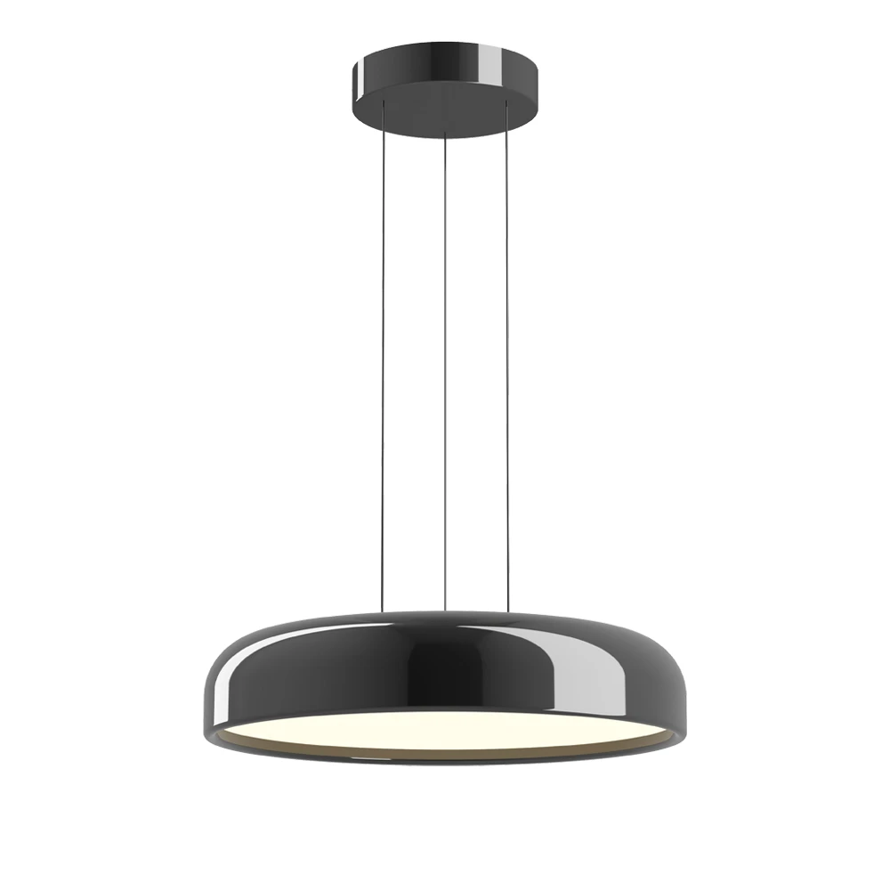 LED Μονόφωτο Φωτιστικό Μαύρο 60W 3000K Alensa Viokef