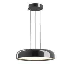LED Μονόφωτο Φωτιστικό Μαύρο 60W 3000K Alensa Viokef