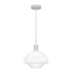 LED Μονόφωτο Φωτιστικό Λευκό 1 x E27 Frosty Viokef