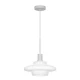 LED Μονόφωτο Φωτιστικό Λευκό 1 x E27 D:320 Frosty Viokef