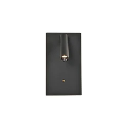LED Φωτιστικό Τοίχου Μαύρο 11W 3000K Bonny VIOKEF